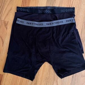 PAIR OF THIEVES and 35 COOL BOXER BRIEF UNDERWEAR size XL